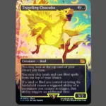 Traveling Chocobo Foil MTG Proxy | Final Fantasy