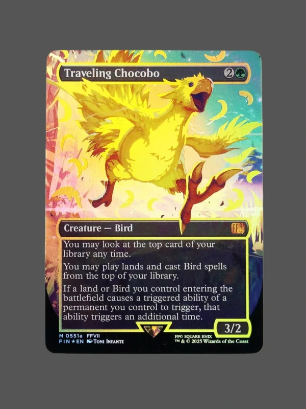 Traveling Chocobo Foil MTG Proxy | Final Fantasy