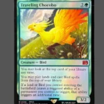 Traveling Chocobo Foil MTG Proxy | Final Fantasy