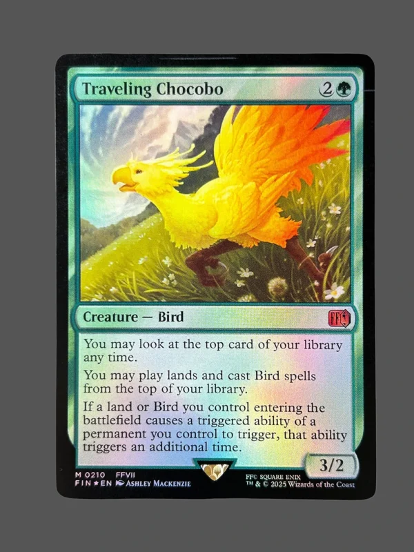 Traveling Chocobo Foil MTG Proxy | Final Fantasy