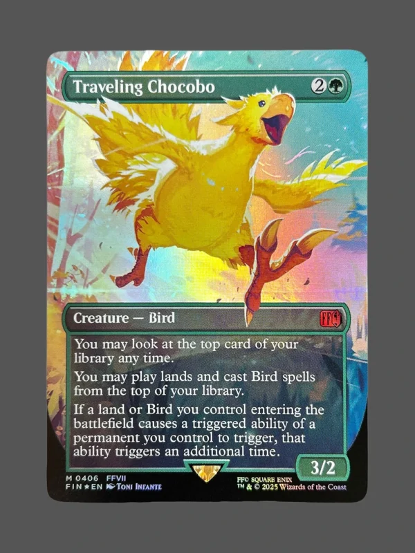 Traveling Chocobo Foil MTG Proxy | Final Fantasy
