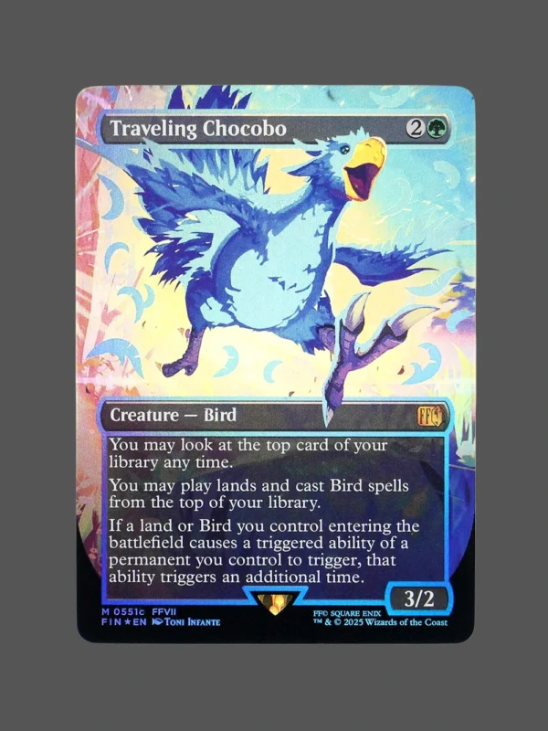 Traveling Chocobo Foil MTG Proxy | Final Fantasy