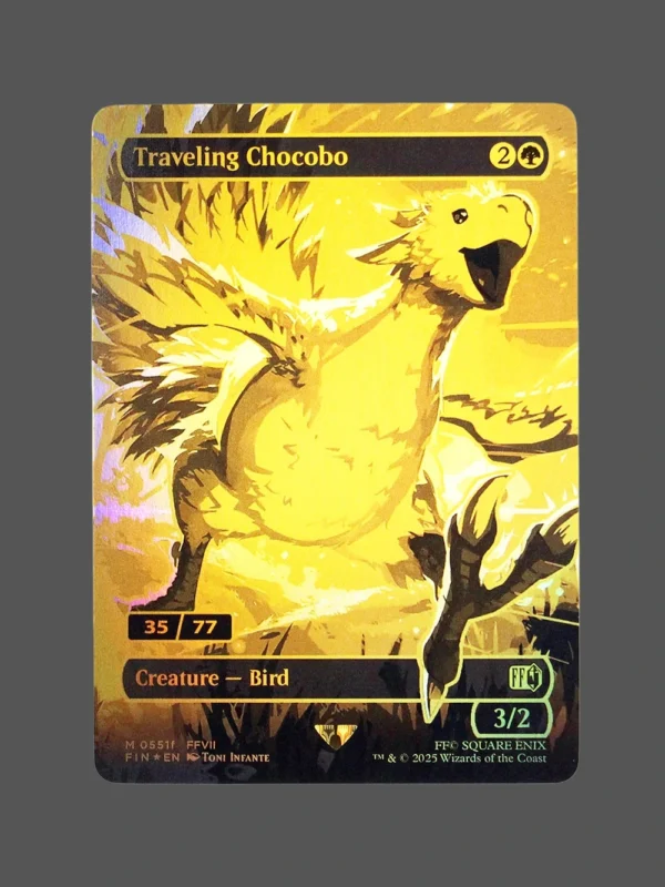 Traveling Chocobo Foil MTG Proxy | Final Fantasy