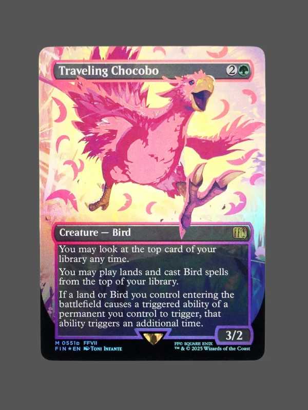 Traveling Chocobo Foil MTG Proxy | Final Fantasy VII