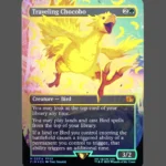 Traveling Chocobo Foil MTG Proxy | Secret Lair Drop Series