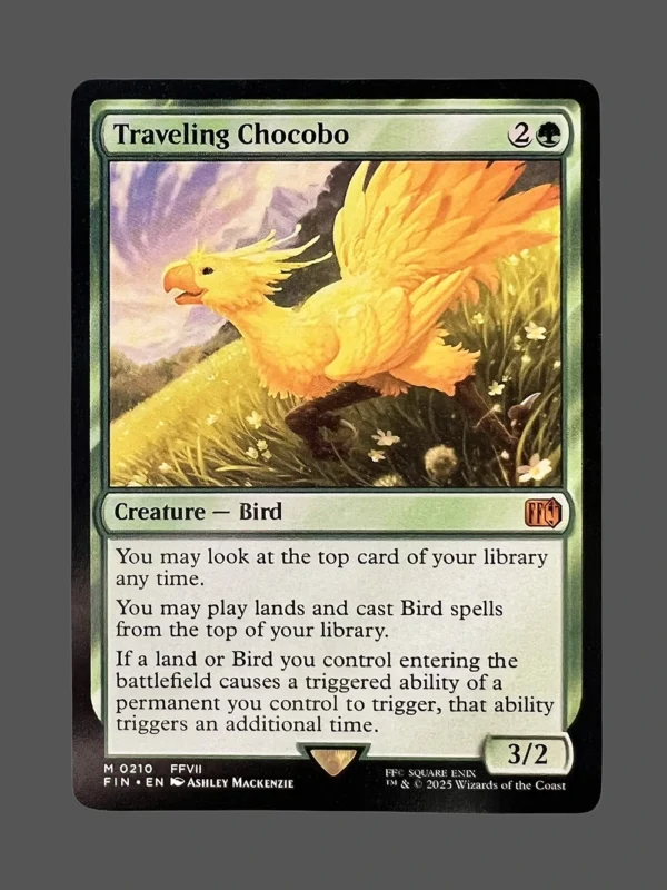 Traveling Chocobo Holo MTG Proxy | Final Fantasy