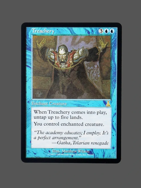 Treachery Regular MTG Proxy | Urza's Saga