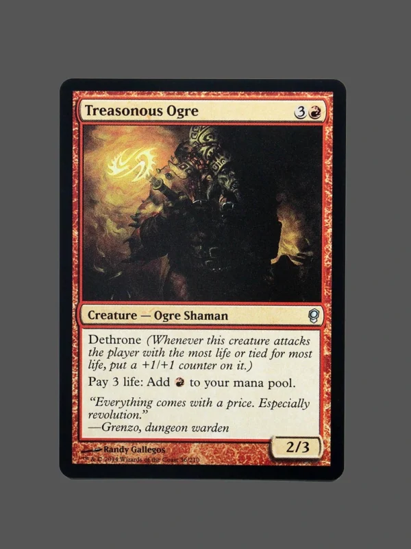Treasonous Ogre Regular MTG Proxy | Magic 2015