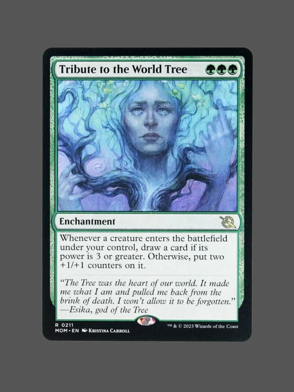 Tribute to the World Tree Holo MTG Proxy | March of the Machine