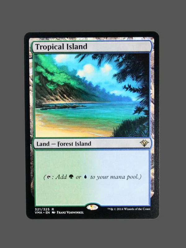 Tropical Island Holo MTG Proxy | Visions