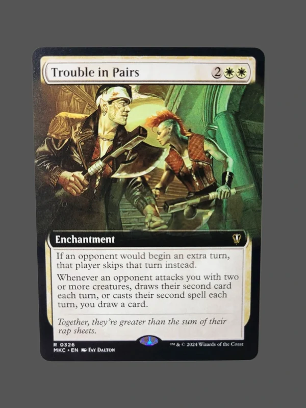 Trouble in Pairs Holo MTG Proxy | March of the Machine