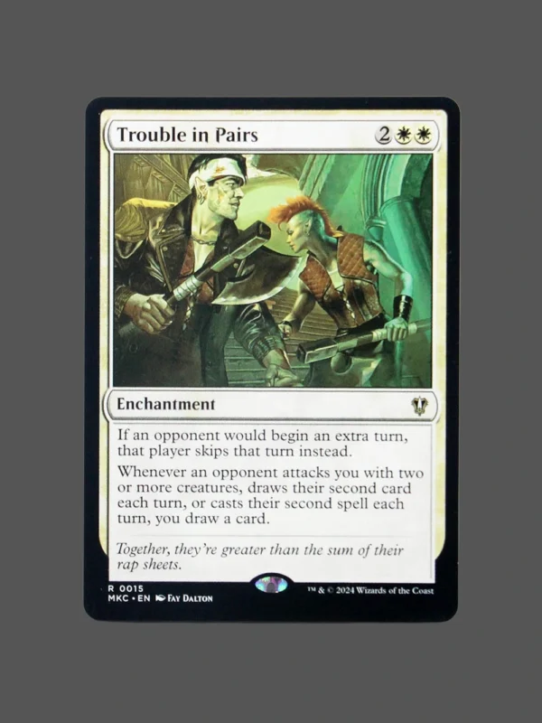 Trouble in Pairs Holo MTG Proxy | March of the Machine
