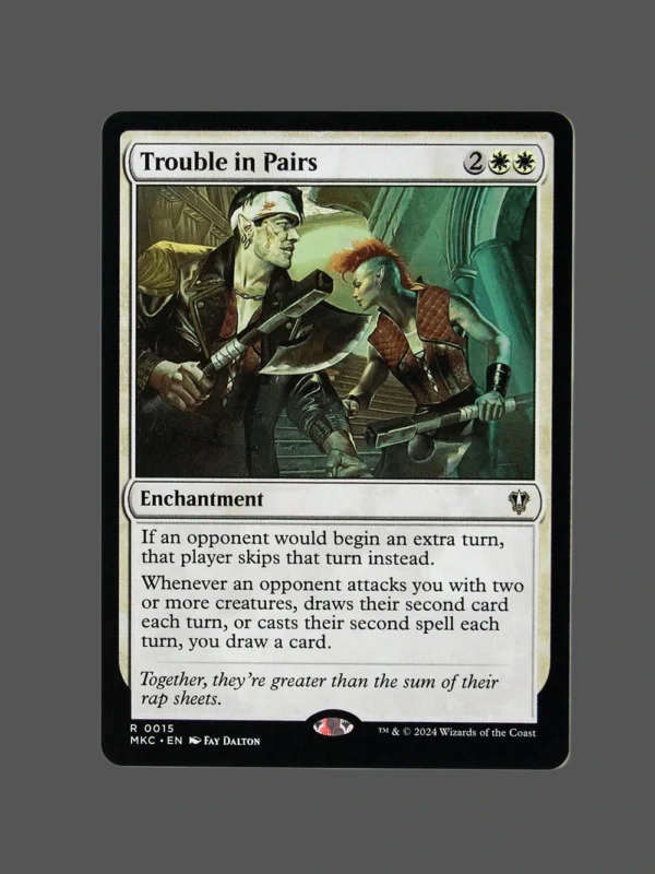 Trouble in Pairs Holo MTG Proxy | March of the Machine