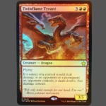 Twinflame Tyrant Foil MTG Proxy | Foundations