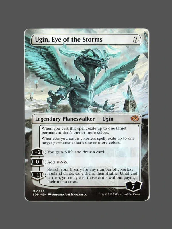 Ugin, Eye of the Storms Holo MTG Proxy | The Lost Caverns of Ixalan