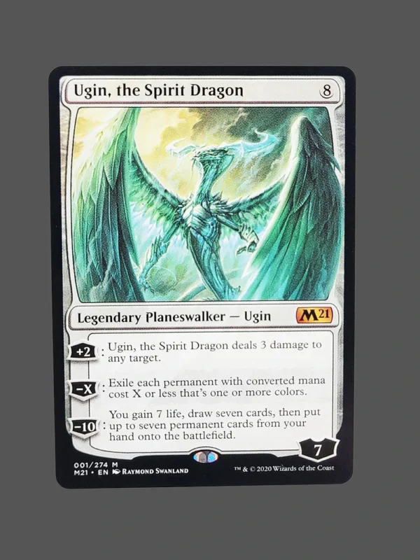 Ugin, the Spirit Dragon Holo MTG Proxy | Core Set 2021