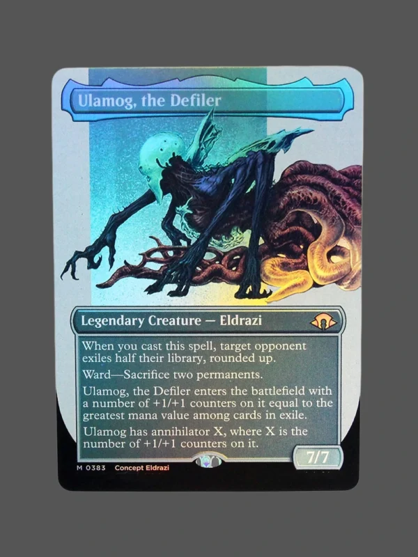 Ulamog, the Defiler Foil MTG Proxy | Concept Eldrazi