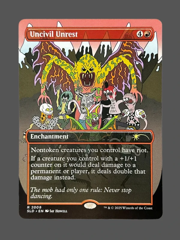 Uncivil Unrest Holo MTG Proxy | Secret Lair