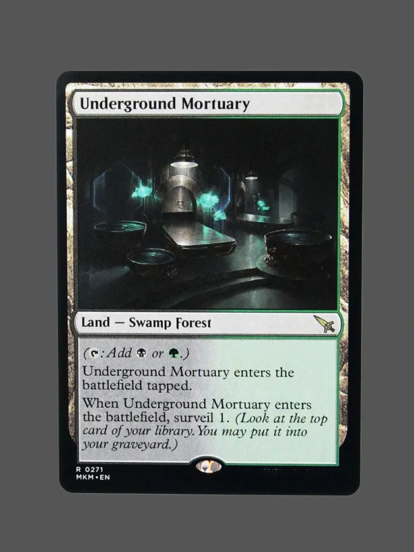 Underground Mortuary Holo MTG Proxy | March of the Machine