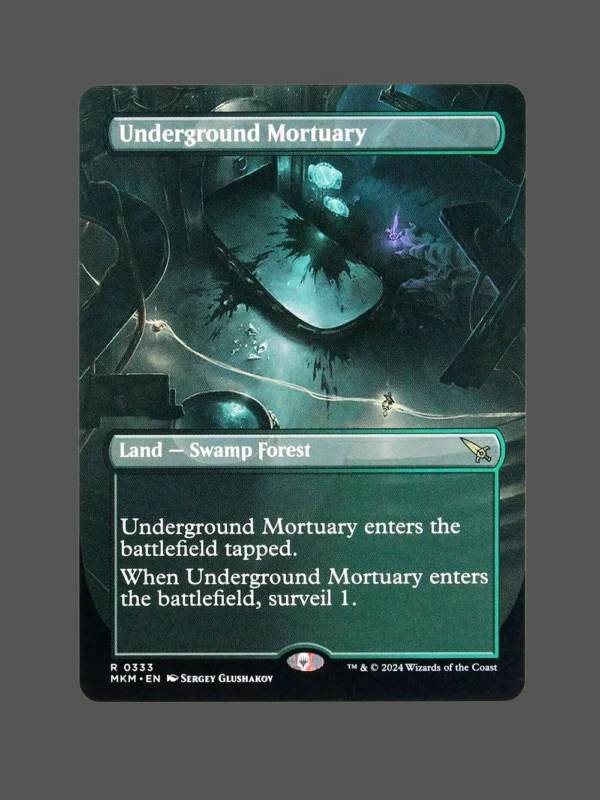 Underground Mortuary Holo MTG Proxy | March of the Machine