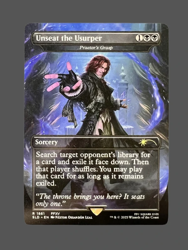 Unseat the Usurper Holo MTG Proxy | Streets of New Capenna