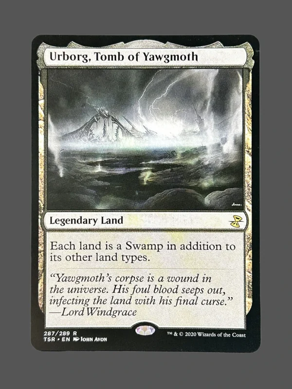 Urborg, Tomb of Yawgmoth Holo MTG Proxy | Throne of Eldraine