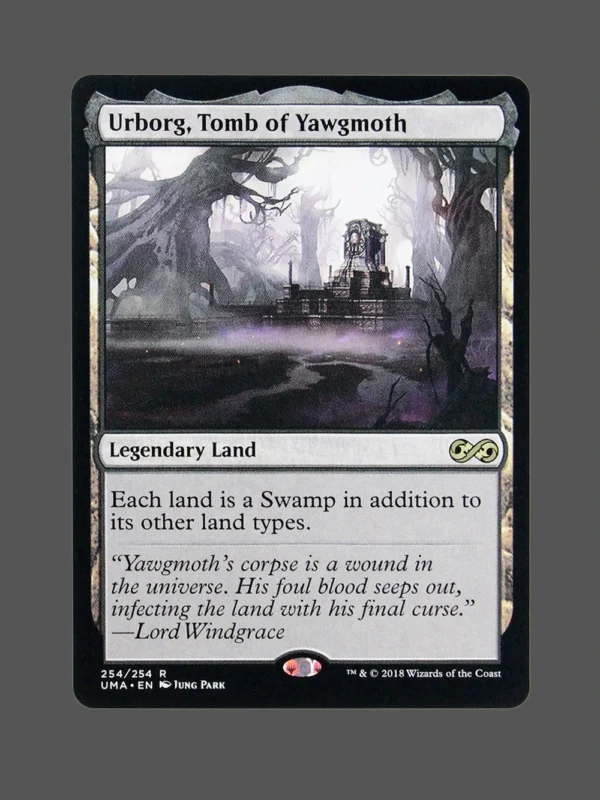 Urborg, Tomb of Yawgmoth Holo MTG Proxy | Ultimate Masters
