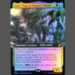 Uro, Titan of Nature's Wrath Foil MTG Proxy | Theros Beyond Death