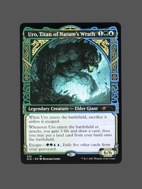Uro, Titan of Nature's Wrath Holo MTG Proxy | Secret Lair Drop
