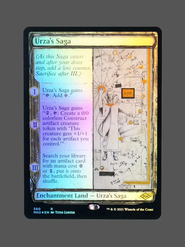 Urza's Saga Foil MTG Proxy | Modern Horizons 2