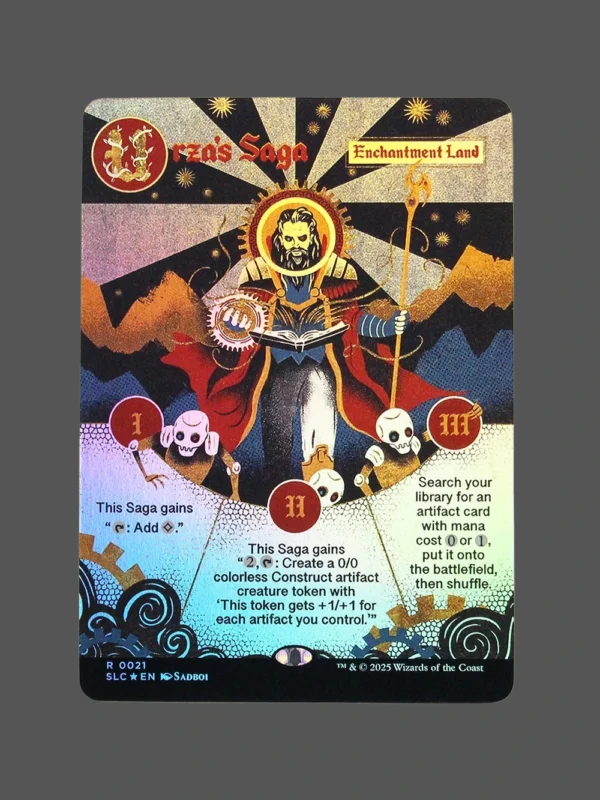 Urza's Saga Foil MTG Proxy | Streets of New Capenna