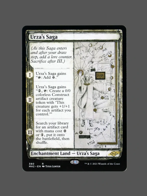 Urza's Saga Holo MTG Proxy | Modern Horizons 2