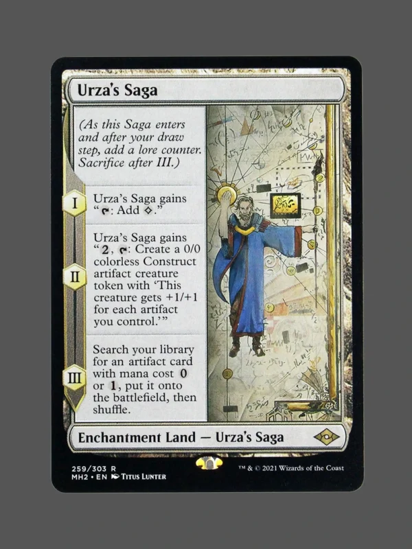 Urza's Saga Holo MTG Proxy | Modern Horizons 2