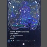 Uthros, Titanic Godcore Galaxy Foil MTG Proxy | Kamigawa: Neon Dynasty