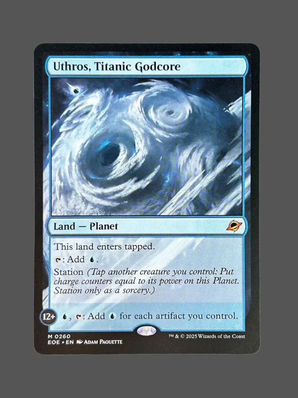 Uthros, Titanic Godcore Holo MTG Proxy | The One Ring