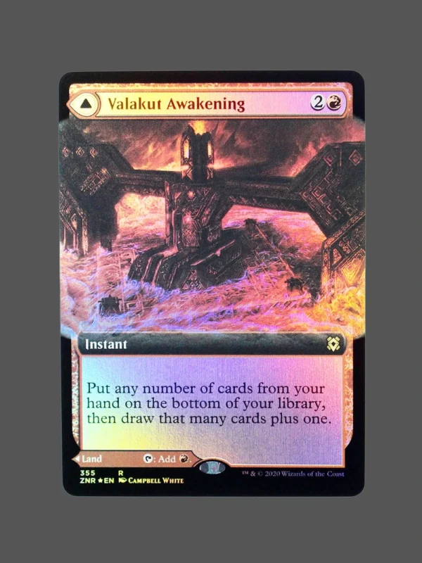 Valakut Awakening Foil MTG Proxy | Zendikar Rising