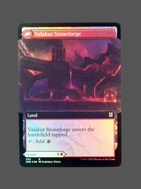 Valakut Stoneforge Foil MTG Proxy | Zendikar Rising