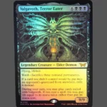 Valgavoth, Terror Eater Foil MTG Proxy | Dominaria United