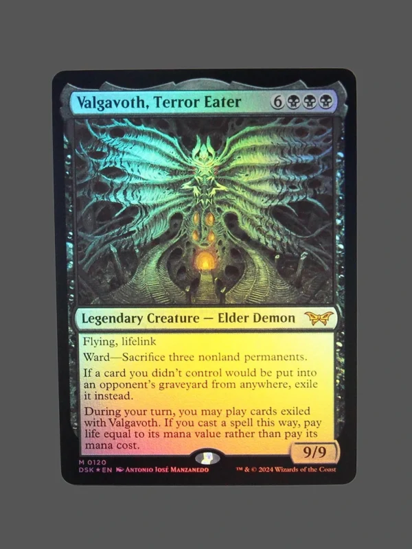 Valgavoth, Terror Eater Foil MTG Proxy | Dominaria United