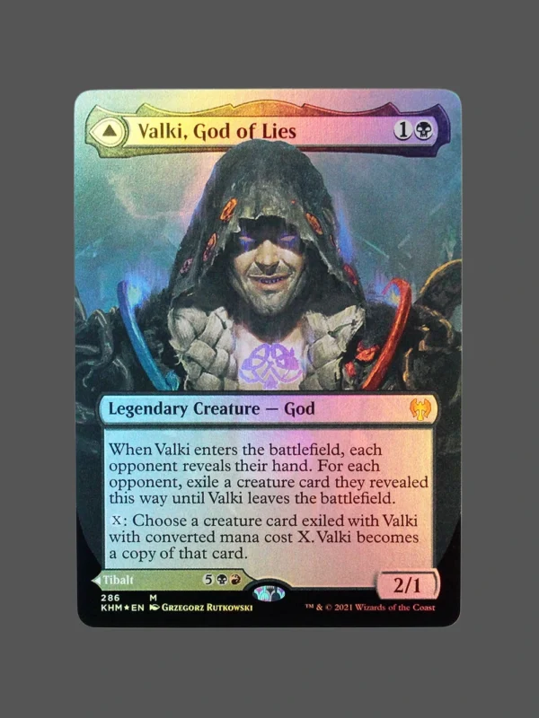 Valki, God of Lies Foil MTG Proxy | Kaldheim