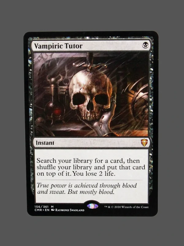 Vampiric Tutor Holo MTG Proxy | Commander Legends