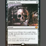 Vampiric Tutor Holo MTG Proxy | Dominaria United