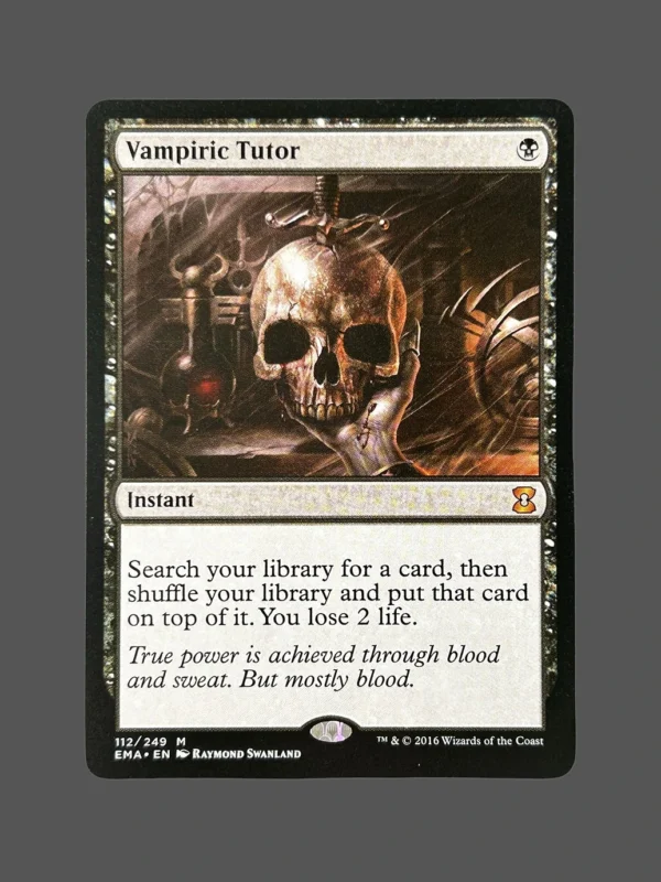 Vampiric Tutor Holo MTG Proxy | Eldritch Moon