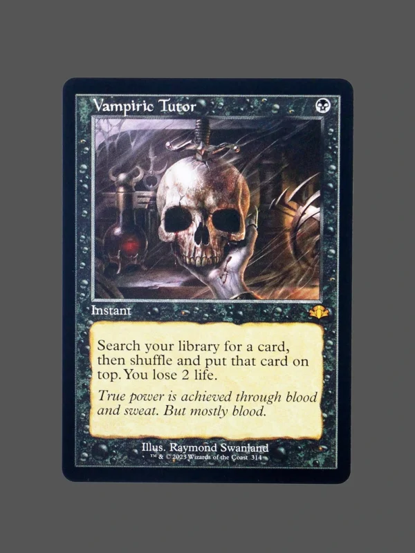 Vampiric Tutor Regular MTG Proxy | The Lost Caverns of Ixalan