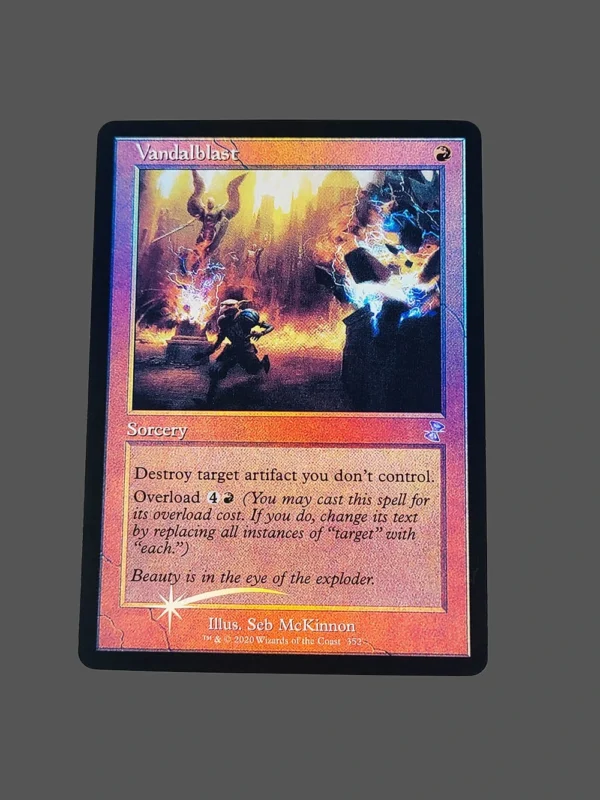 Vandalblast Foil MTG Proxy | Throne of Eldraine