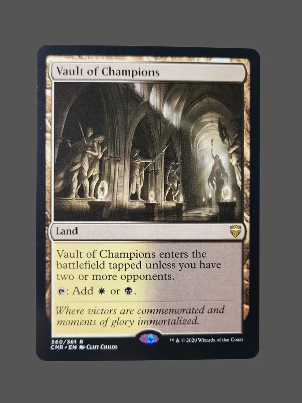 Vault of Champions Holo MTG Proxy | Commander Legends