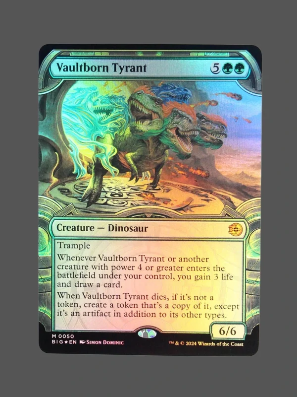 Vaultborn Tyrant Foil MTG Proxy | Murders at Karlov Manor