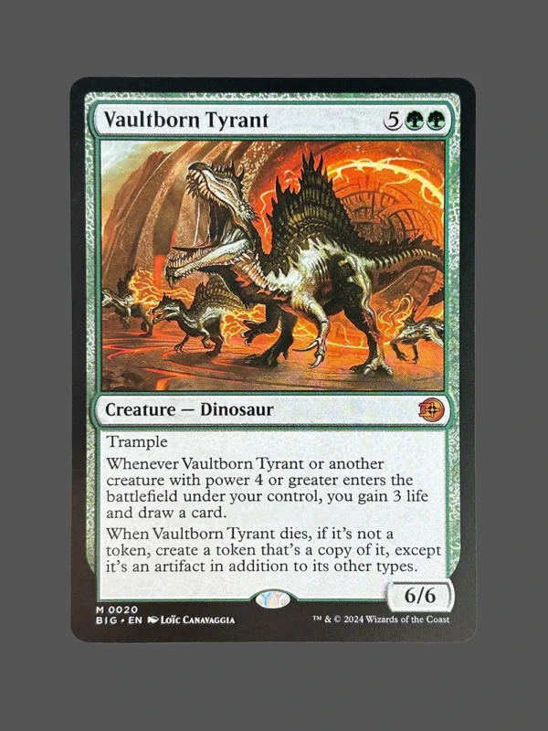 Vaultborn Tyrant Holo MTG Proxy | Bloomburrow