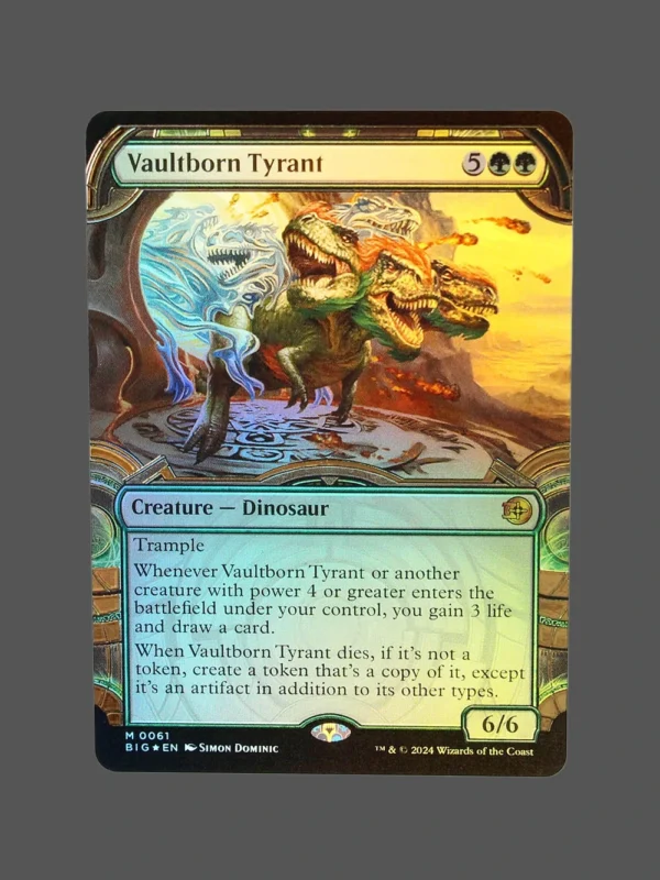Vaultborn Tyrant Raised Foil MTG Proxy | Big Game
