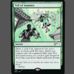 Veil of Summer Holo MTG Proxy | Streets of New Capenna